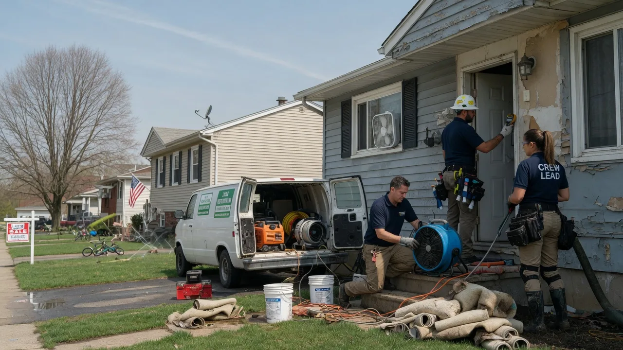 Flood Cleanup in North Bethesda, MD near me